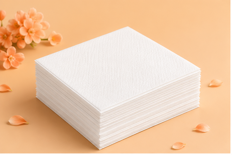 Shiuli Tissue Paper Napkins - Party Pack (1 ply, 100 pcs) - Pack of 8